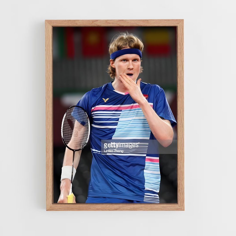 Poster Le Point de Frustration – affiche Badminton (vue 4)